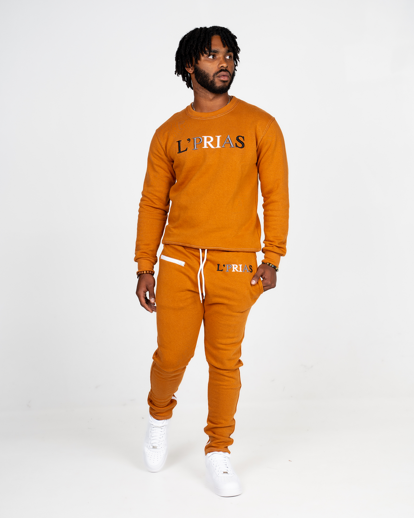 Chestnut Brown Sweatsuit - Brown Wonders - Cotton Fleece