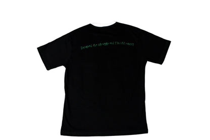 Black Graphic Tee & 3D Pocket Pants - Survival Set