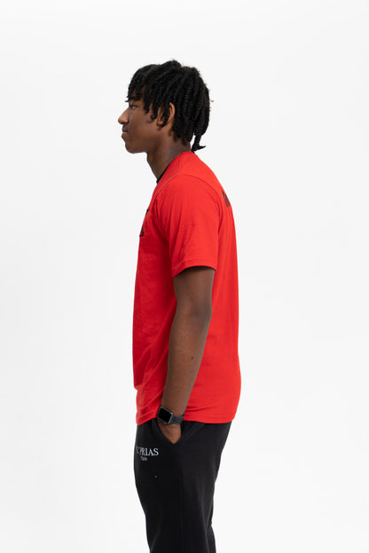 Red & Black T-shirt - Made Tee's - Unisex - Jersey Cotton