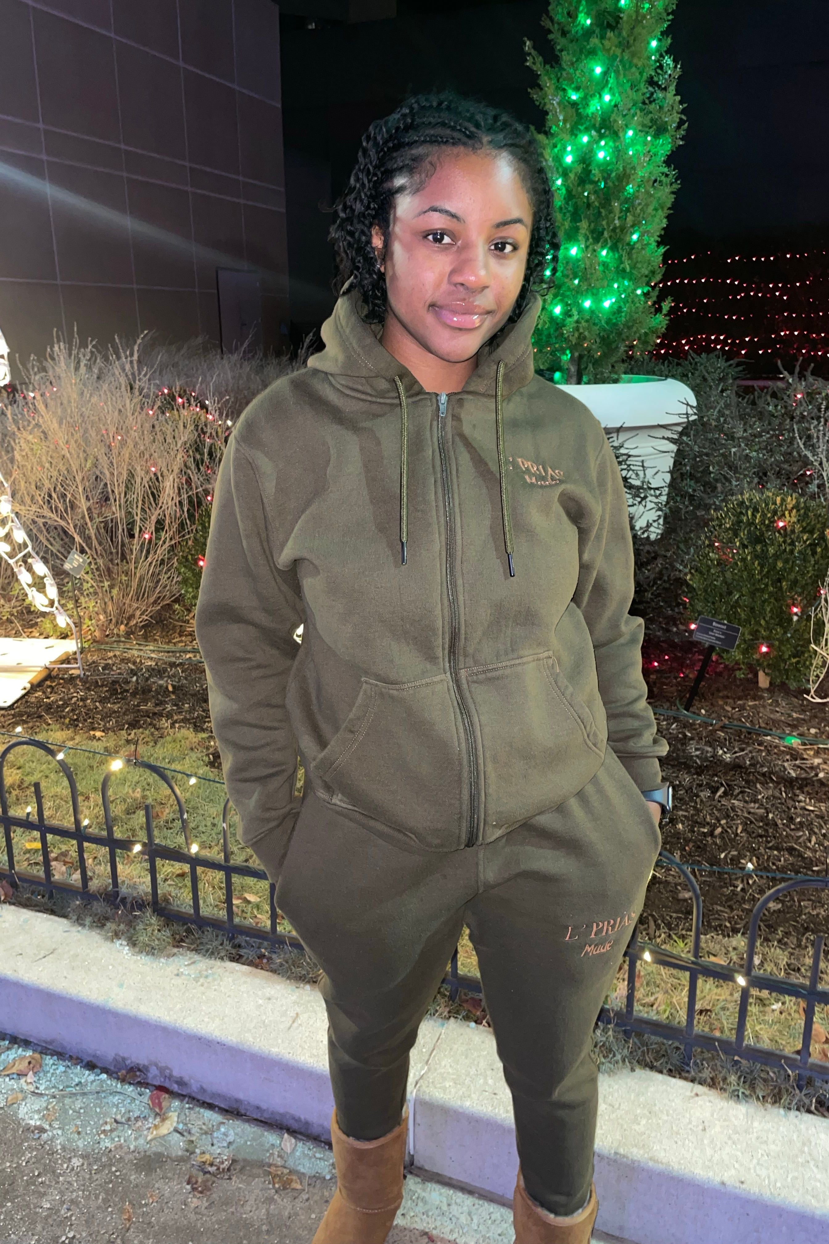 Olive Green Suit